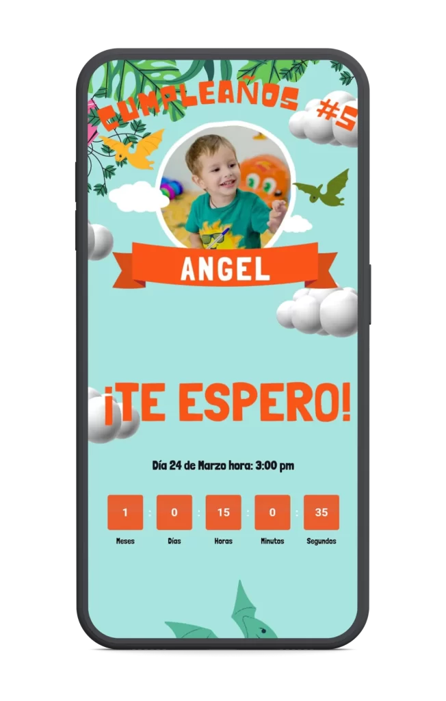 Invitaciones Digitales para Niños