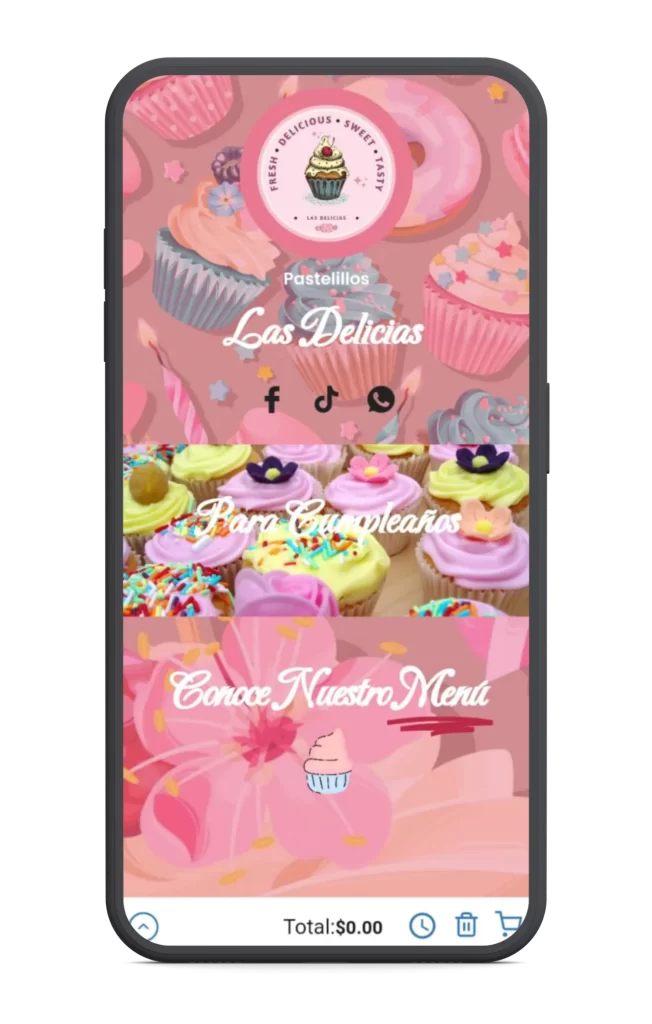 Menús digitales para cafeterías