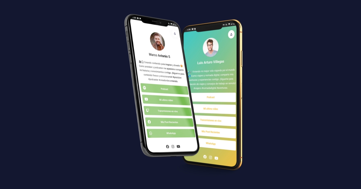 Personalizador Link in Bio